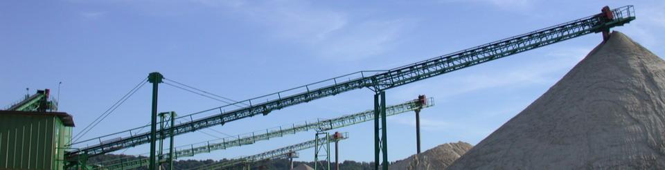 Schneckenförderer - Gurtförderer sowie Becherwerke und Kettenfördererer bzw. Schneckenflügel und Elevatorbecher